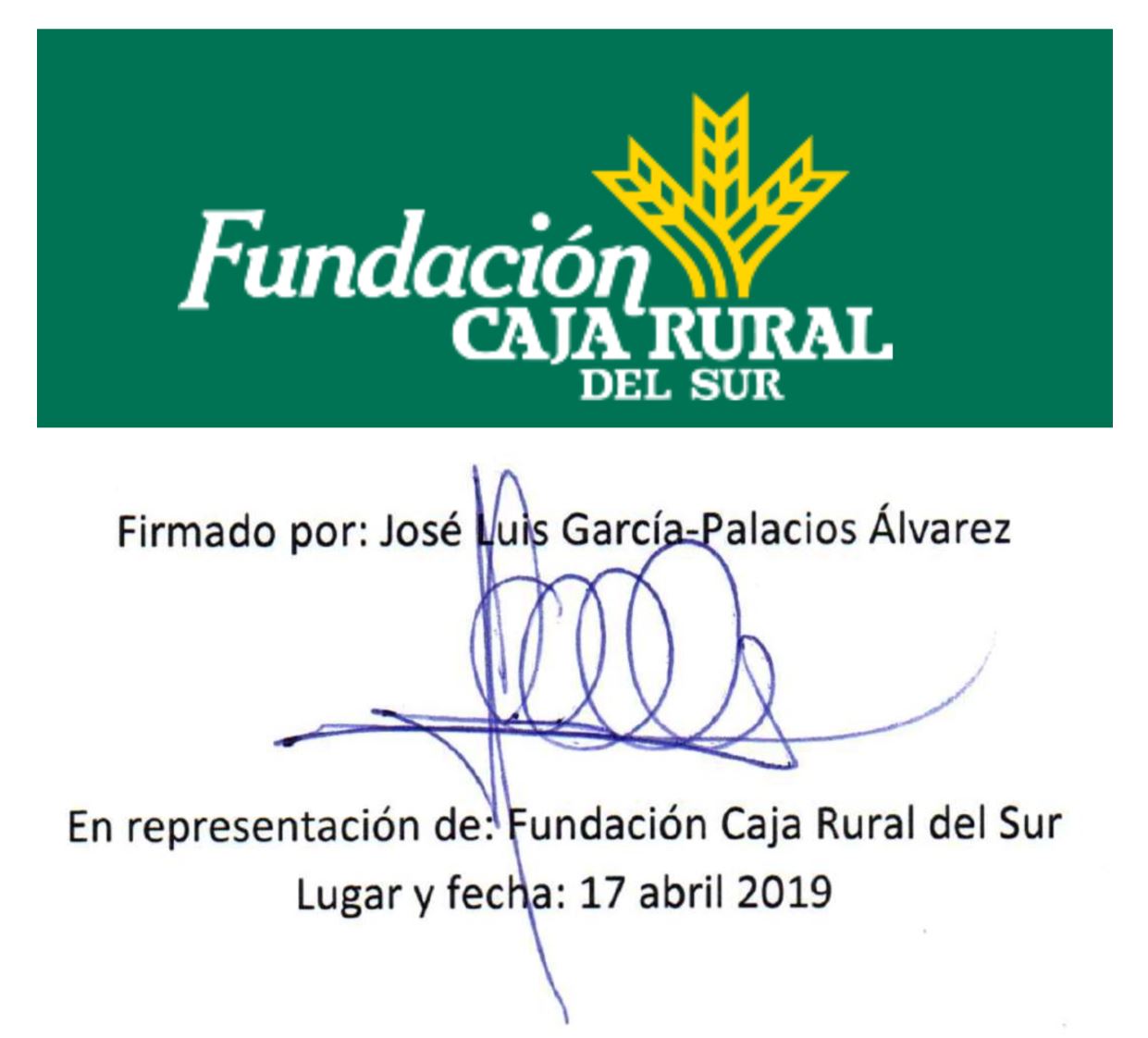 15 Fundación Caja Rural del Sur (17.4.2019)