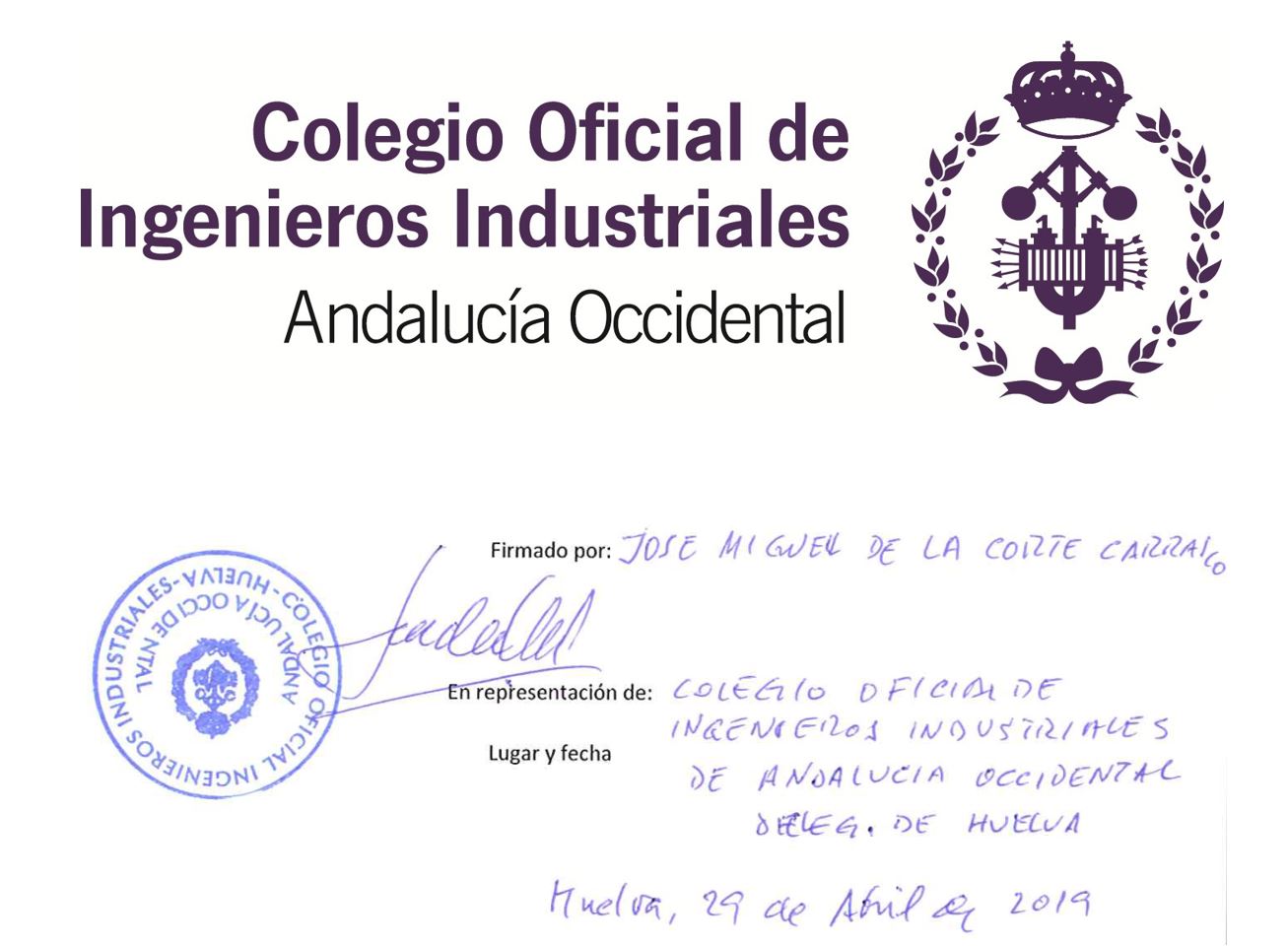 18 Colegio Ingenieros Industriales (29.4.2019)